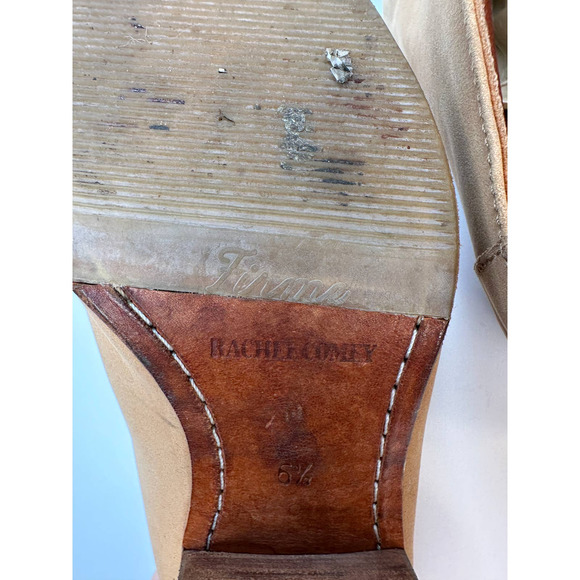 Rachel Comey Mars Camel Nubuck Bootie Mules Slip On Booties Size 6.5 36.5 - Picture 12 of 16